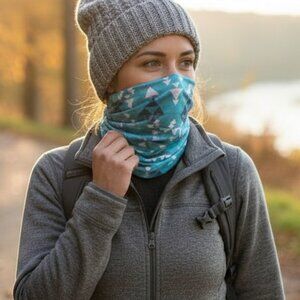 Turtle Fur Totally Tubular Neck Gaiter Aztec Print